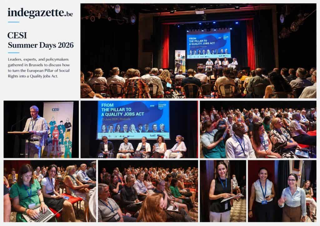 Publiek en sprekers tijdens CESI Summer Days 2026 conferentie.