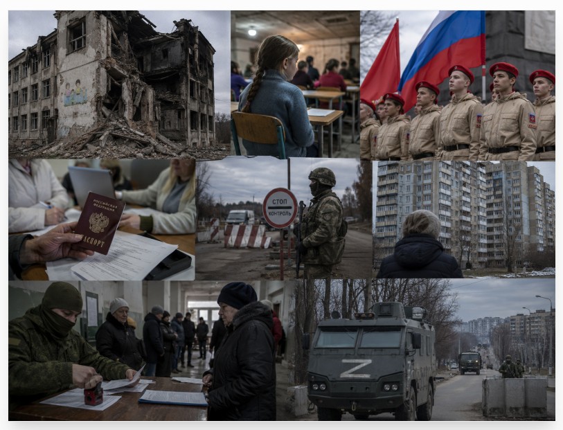 Rusland probeert de Oekraïense identiteit in bezette gebieden systematisch te vervangen