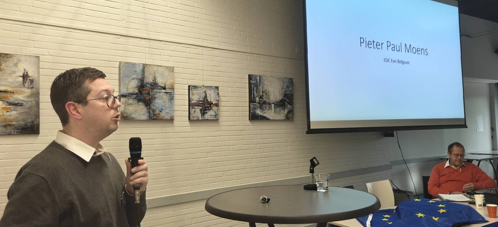 Pieter Paul Moens wil dat politie en hulpdiensten de European Disability Card herkennen: een kaart moet ook op moeilijke momenten worden begrepen